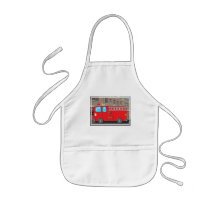 Fabulous Fire Truck and Fire Station Apron
