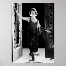 Fabulous Flapper Dress: 1920s Poster