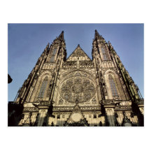 Facade of the Cathedral of St. Vitus Post Cards