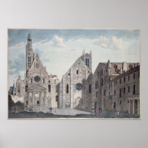 Facades of the Churches Posters