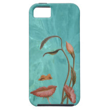 Face Flower illusion iPhone 5 Case-Mate Case