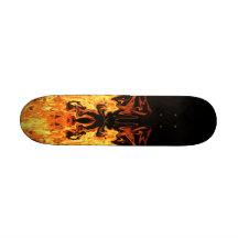 Face of Fire Skateboard