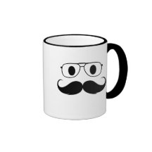 face of moustache mugs