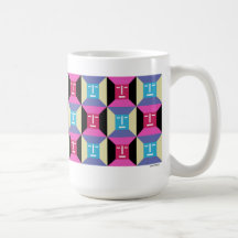 Face Squares 1 Coffee Mug