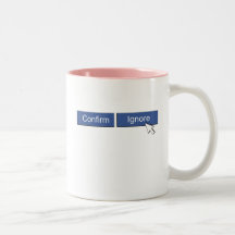 Facebook Friend Request Mugs