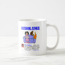 FACEBOOK JUNKIE MUG