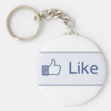 Facebook 'Like' Keychain