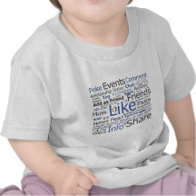 Facebook - like, poke, tagged, friends shirts