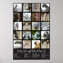 Faces of France Posters