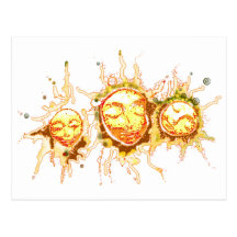 Faces of the Sun Postcards
