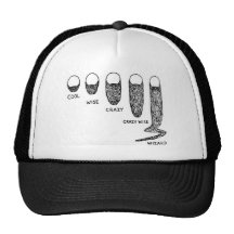 facial hair hat