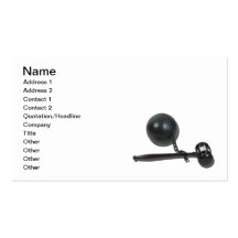 Facing Legal Issues Business Card