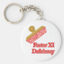 Factor XI Deficiency Keychains