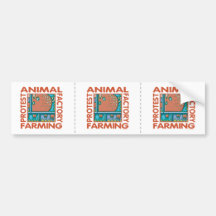 Factory Farming Bumper Sticker