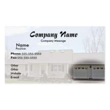 Fade to White Business Card Template