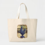 Faded Blue Glass Roo 2 Tote Bags