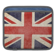 Faded British Flag Sleeve For iPads