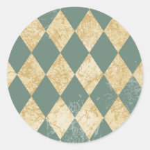 Faded Diamond Pattern Sticker