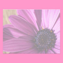 Faded Purple Daisy invitations