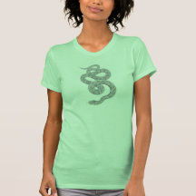Faded Vintage Ladies Snake Tee