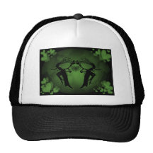 Faery Hearts Green Trucker Hats