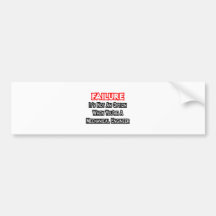 Failure...Not an Option...Mechanical Engineer Bumper Stickers