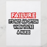 Failure...Not an Option...Nurse Flyer