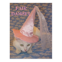 FAIR DAMSEL MISSY POST CARDS