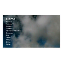 Fair Weather Cumulus Business Card