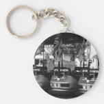Fairground Dodgem Bumper Car Keychain