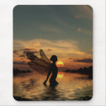 Fairy at Sunset Mousepad
