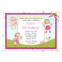 Fairy Birthday Party Invitation