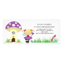 Fairy Birthday Party Invitations