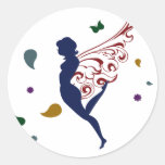 fairy blue sticker