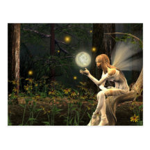 Fairy light ball Postcard