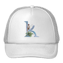 Fairy Monogram K Hats