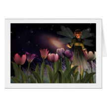 Fairy Night Magic note cards