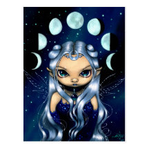 "Fairy of the Changing Moons" Postcard
