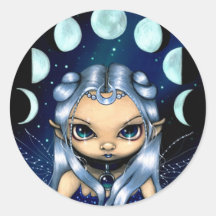 "Fairy of the Changing Moons" Sticker