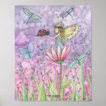 Fairy Poster A Friendly Encounter Fairies