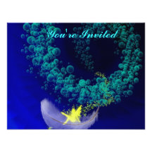 Fairy Ride Personalized Invitation