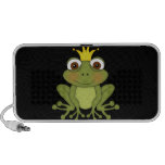 Fairy Tale Frog Prince with Crown Portable Speaker
