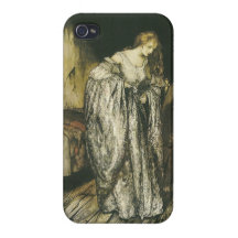 Fairy Tale Sparkle Dress by Arthur Rackham iPhone 4/4S Cases