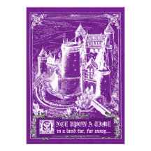 Fairy Tale Storybook Wedding Invitations