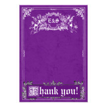 Fairy Tale Storybook Wedding Thank You Cards