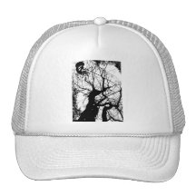 FAIRY WEBBY TREE BUBBLES B&W TRUCKER HATS