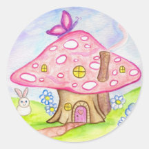 Fairytale Mushroom Sticker