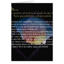 Faith and Possibilities Greeting Cards