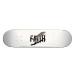 Faith Cheetah Skate Deck