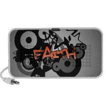 FAITH Graffiti Art Mp3 Speakers